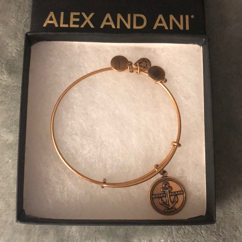 Alex and Ani Rhode Island Hope Charm Bracelet